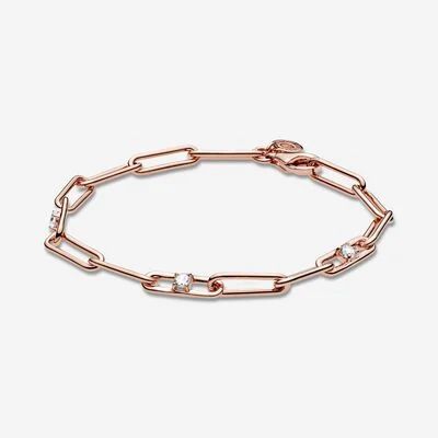 Link Chain &amp; Stones Bracelet