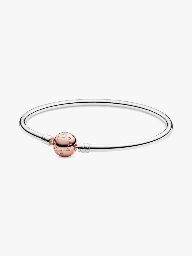 Two-Toned Pandora Moments Bangle