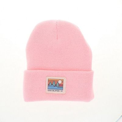 Toddler Cuff Beanie Pink