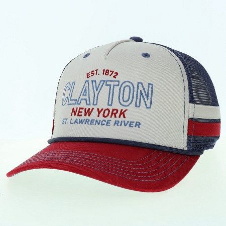 Mine Line Bar Trucker Stone/Cardinal