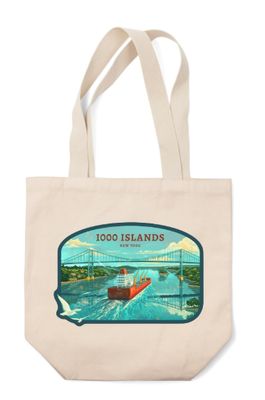Lantern Press Tote Bag
