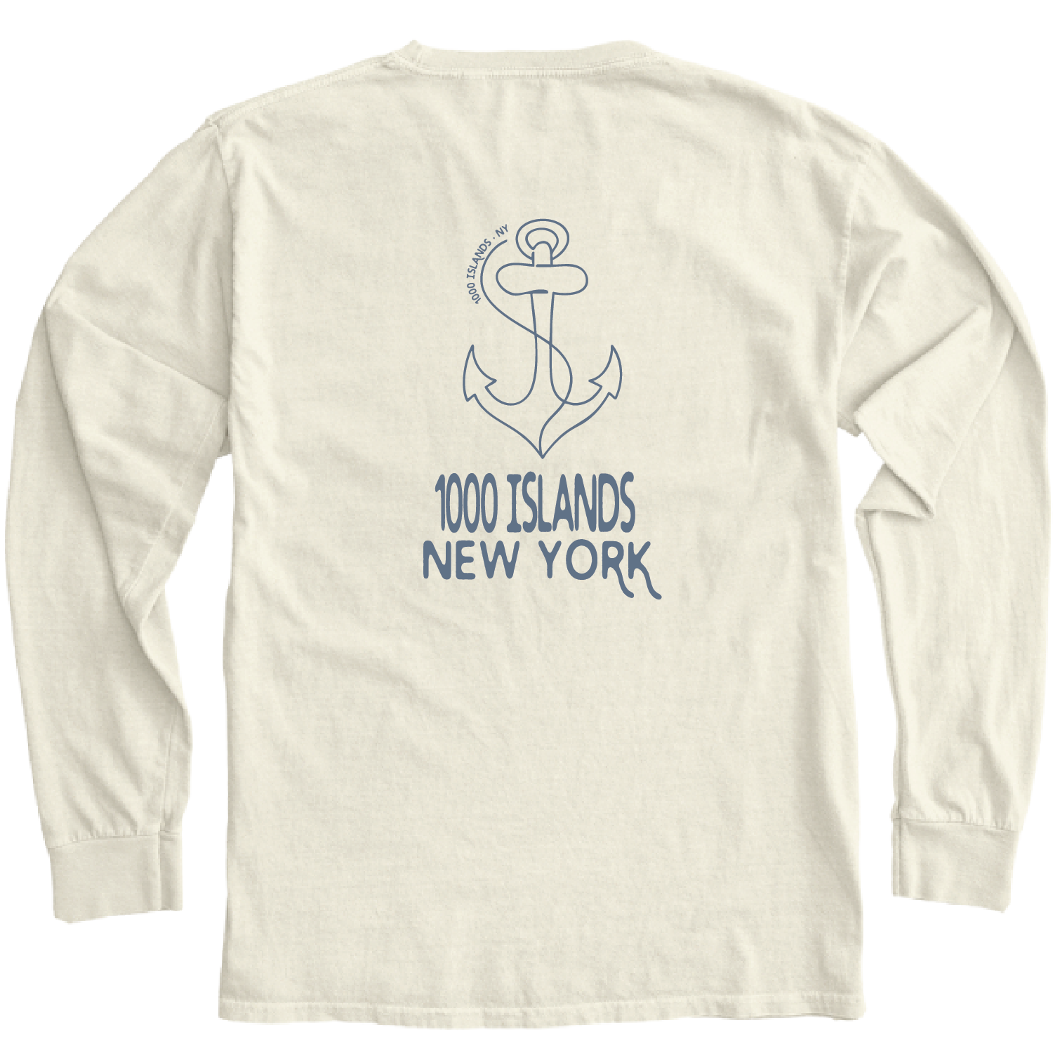 Britches Anchor LS, Color: Ivory, Size: Small