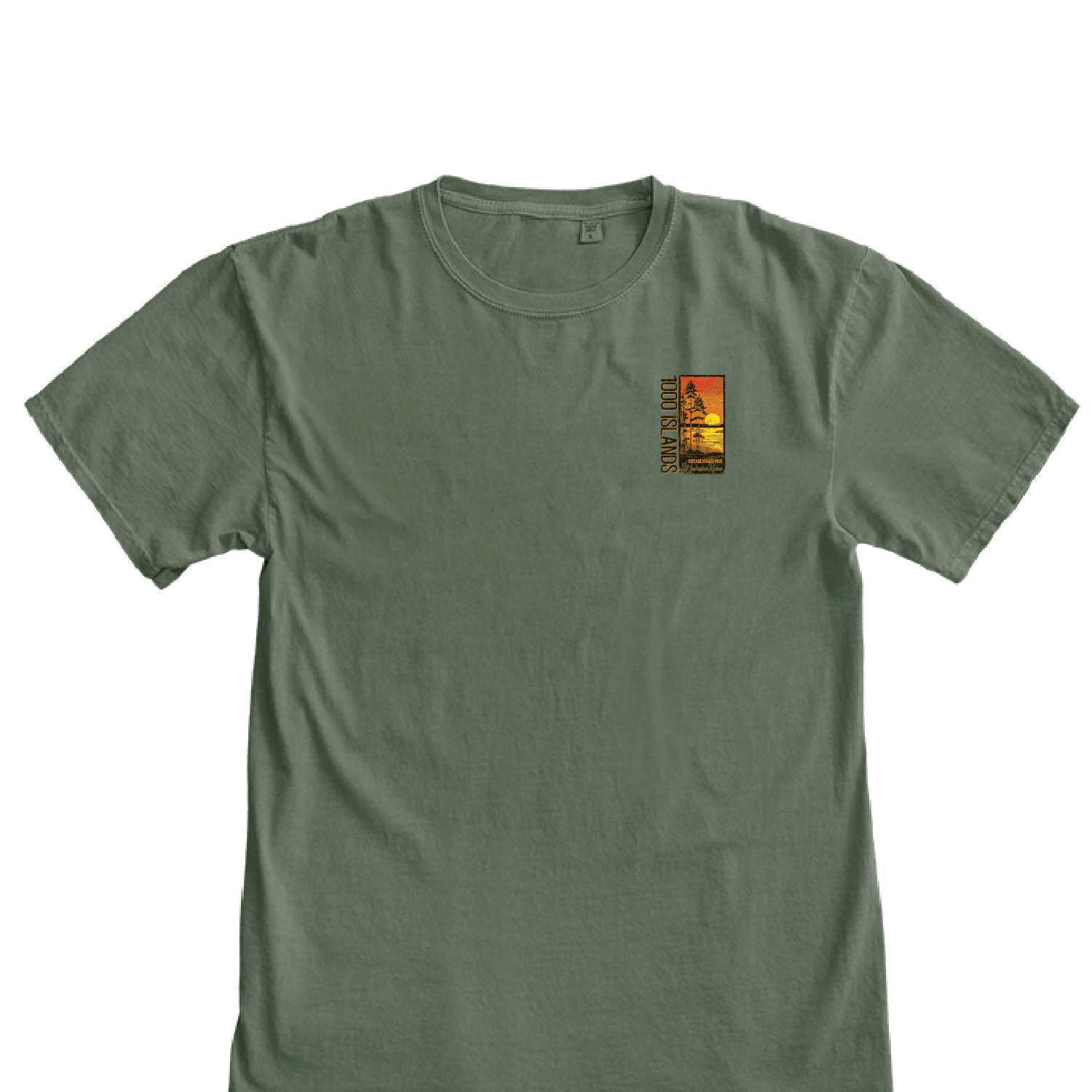 Transcending Deciduous SS, Color: Willow, Size: Small