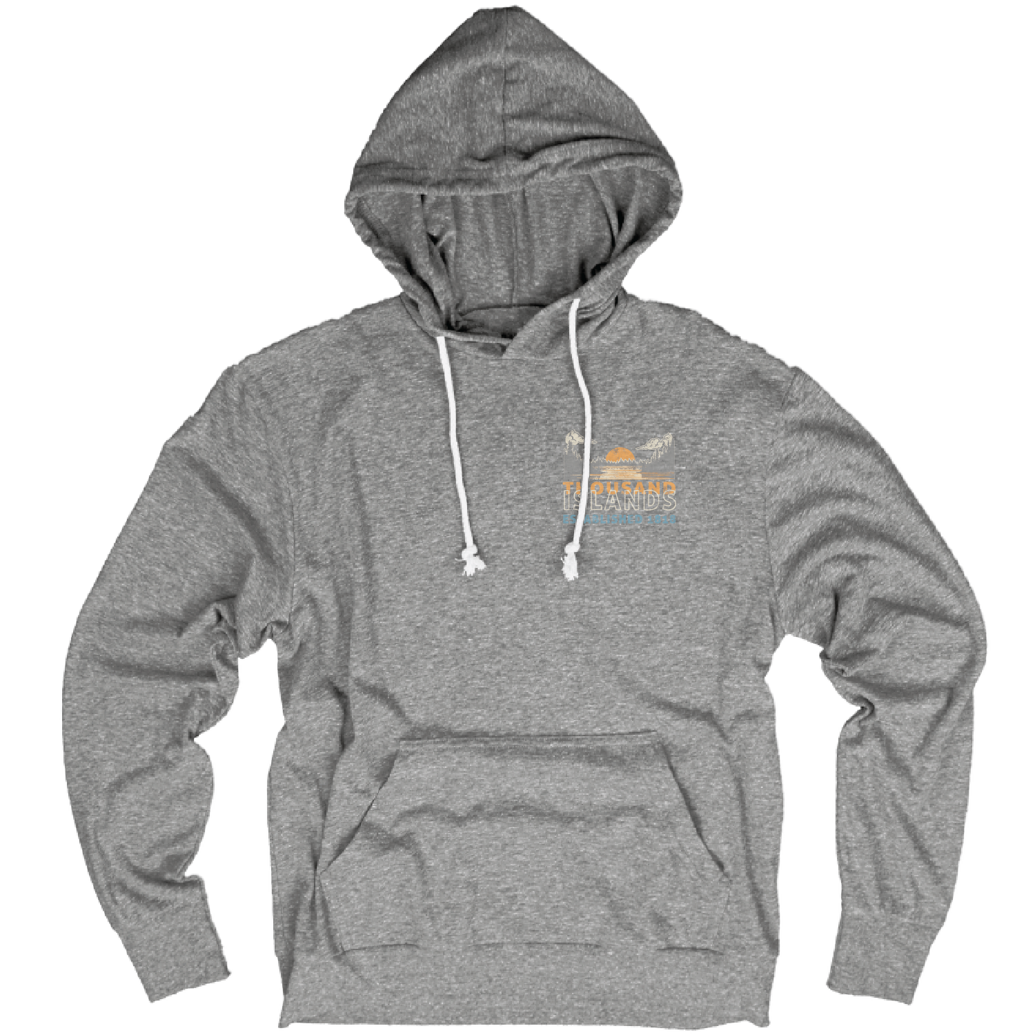 Long Lasting Lake Hd LS, Color: Htr Grey, Size: Small