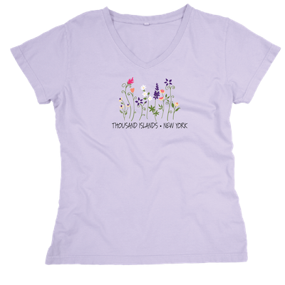 Levitate Wildflowers Vneck