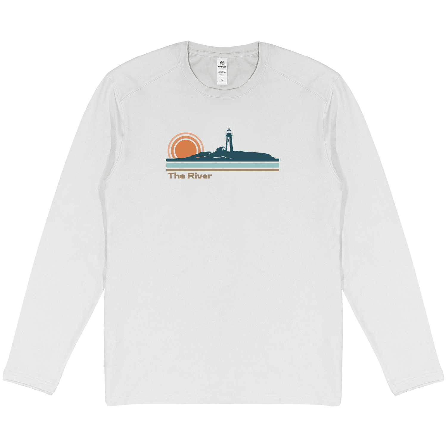 Durting Lighthouse Midwght LS, Color: Pearl Grey, Size: XS