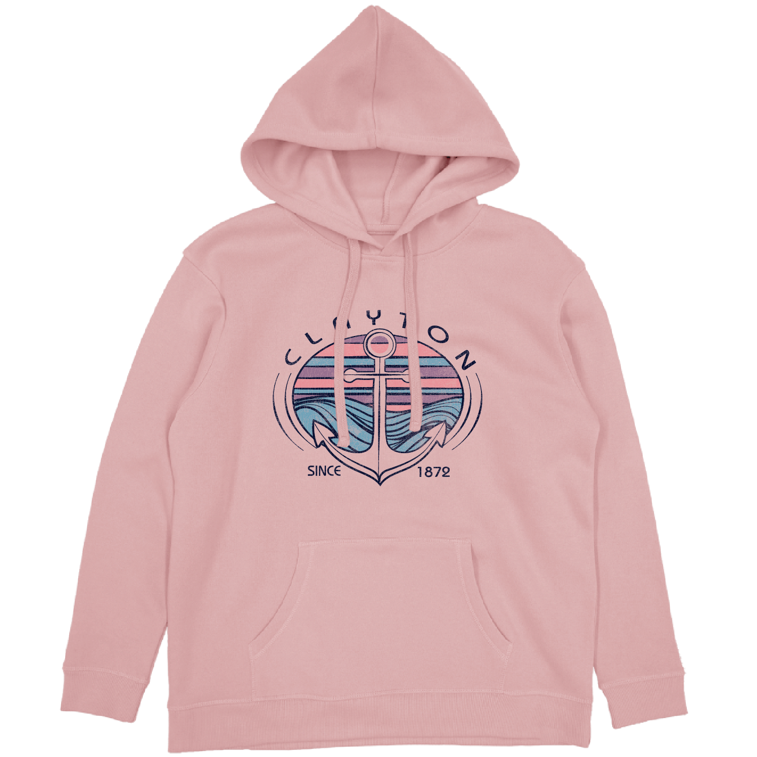 Randan Anchor Ladies Hood, Color: Dusty Pink, Size: Small