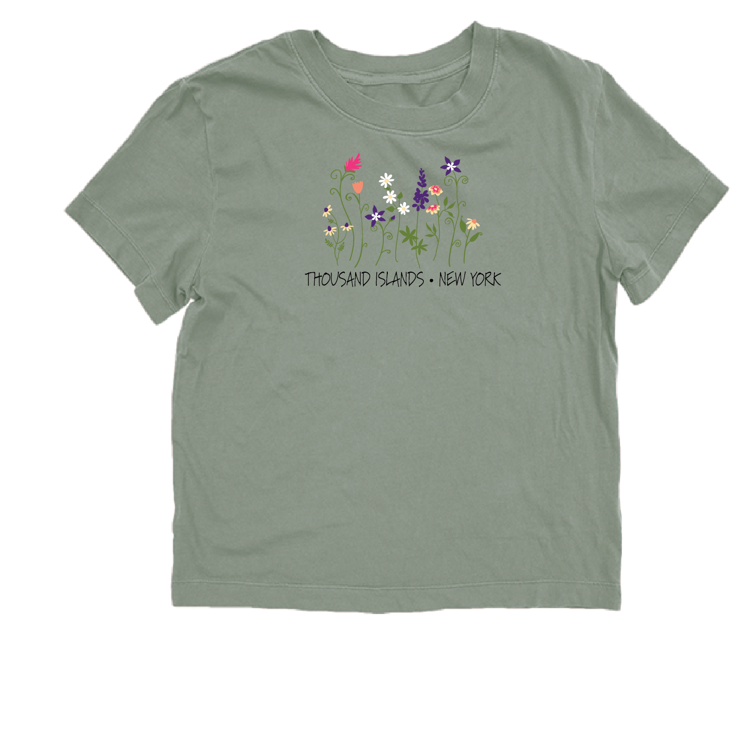 Levitate Wildflowers Ladies SS, Color: Pale Jade, Size: Small