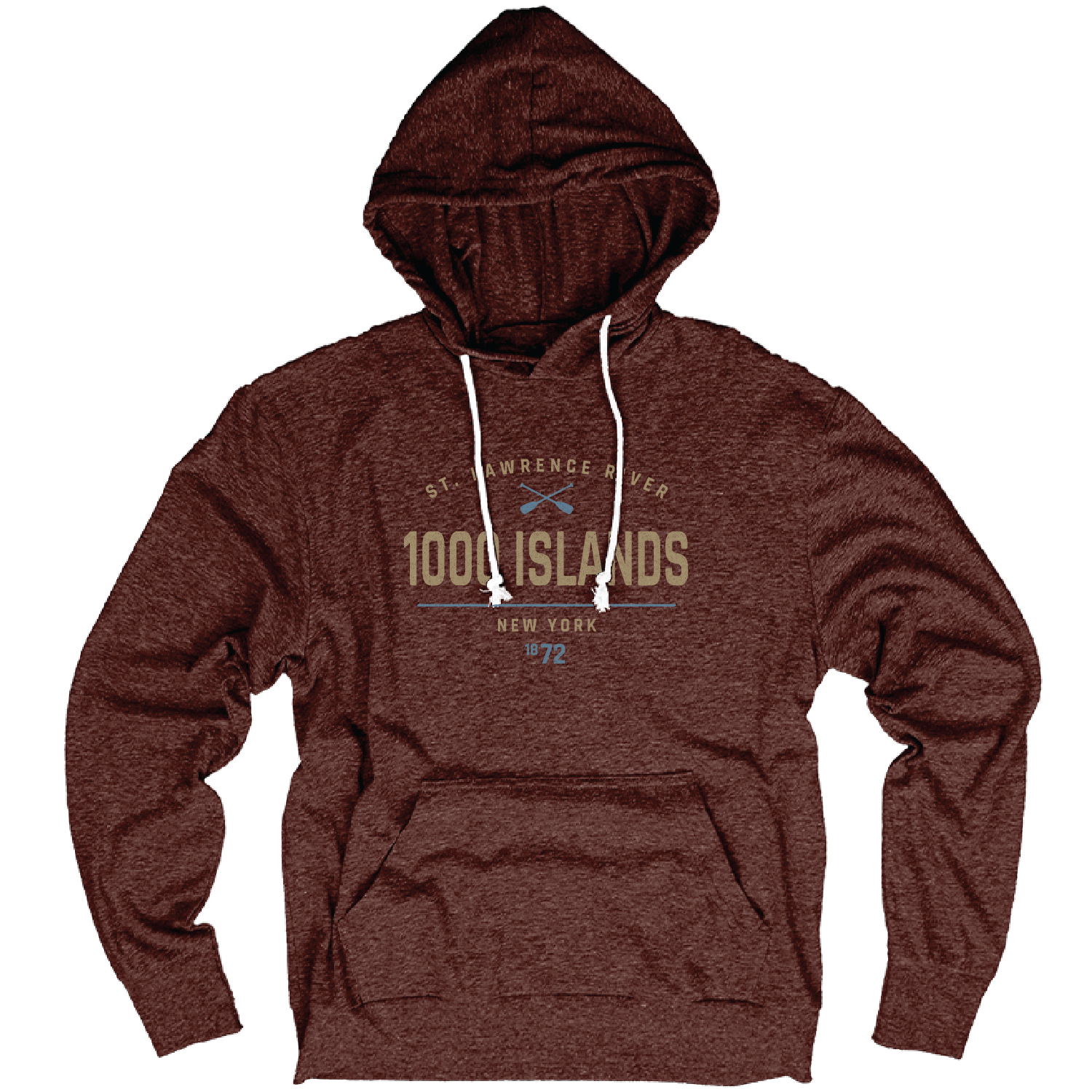 Link Up XD Pddles Hd LS, Color: Redwood, Size: Small