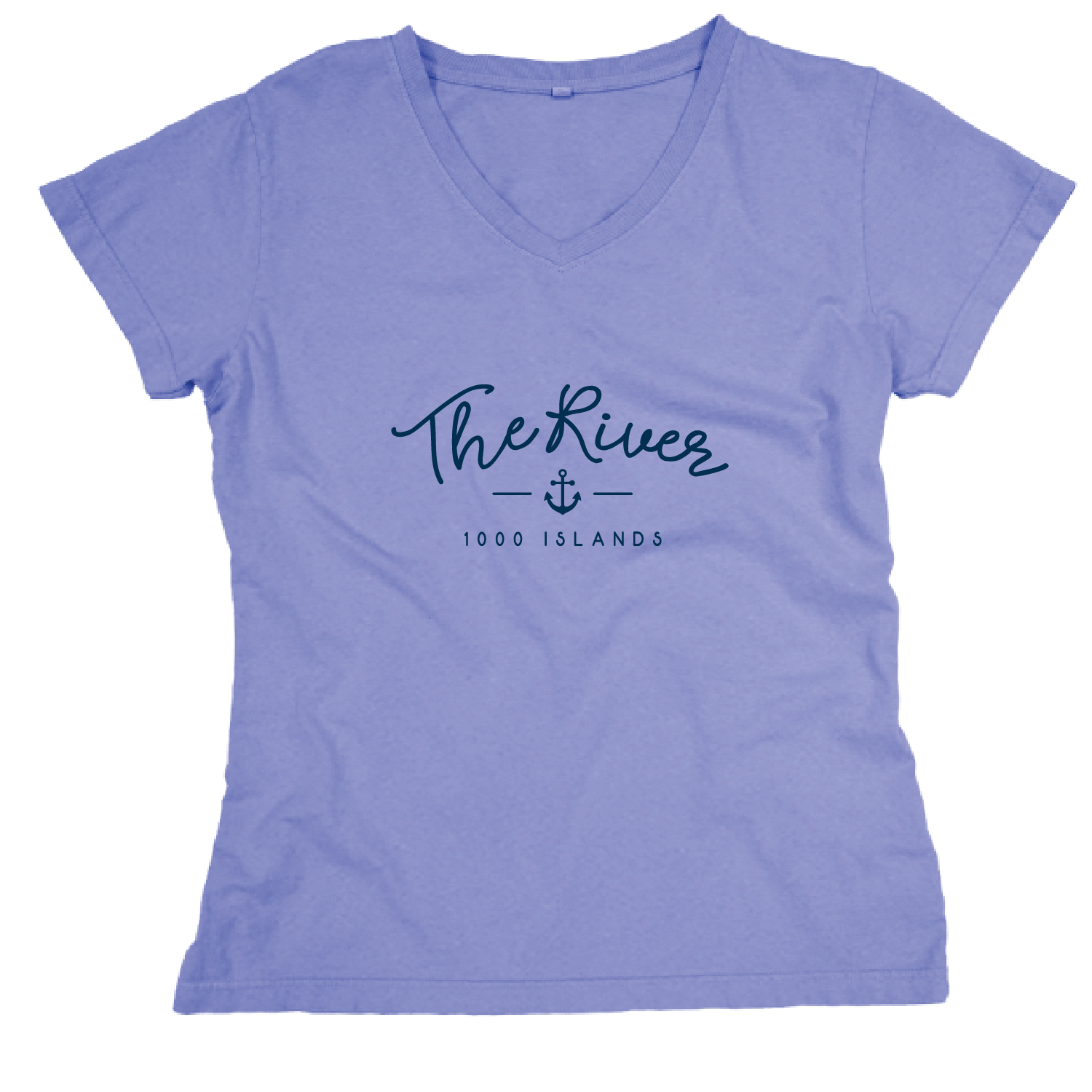 Buzzwole Anchr Vneck, Color: Peri, Size: 2X