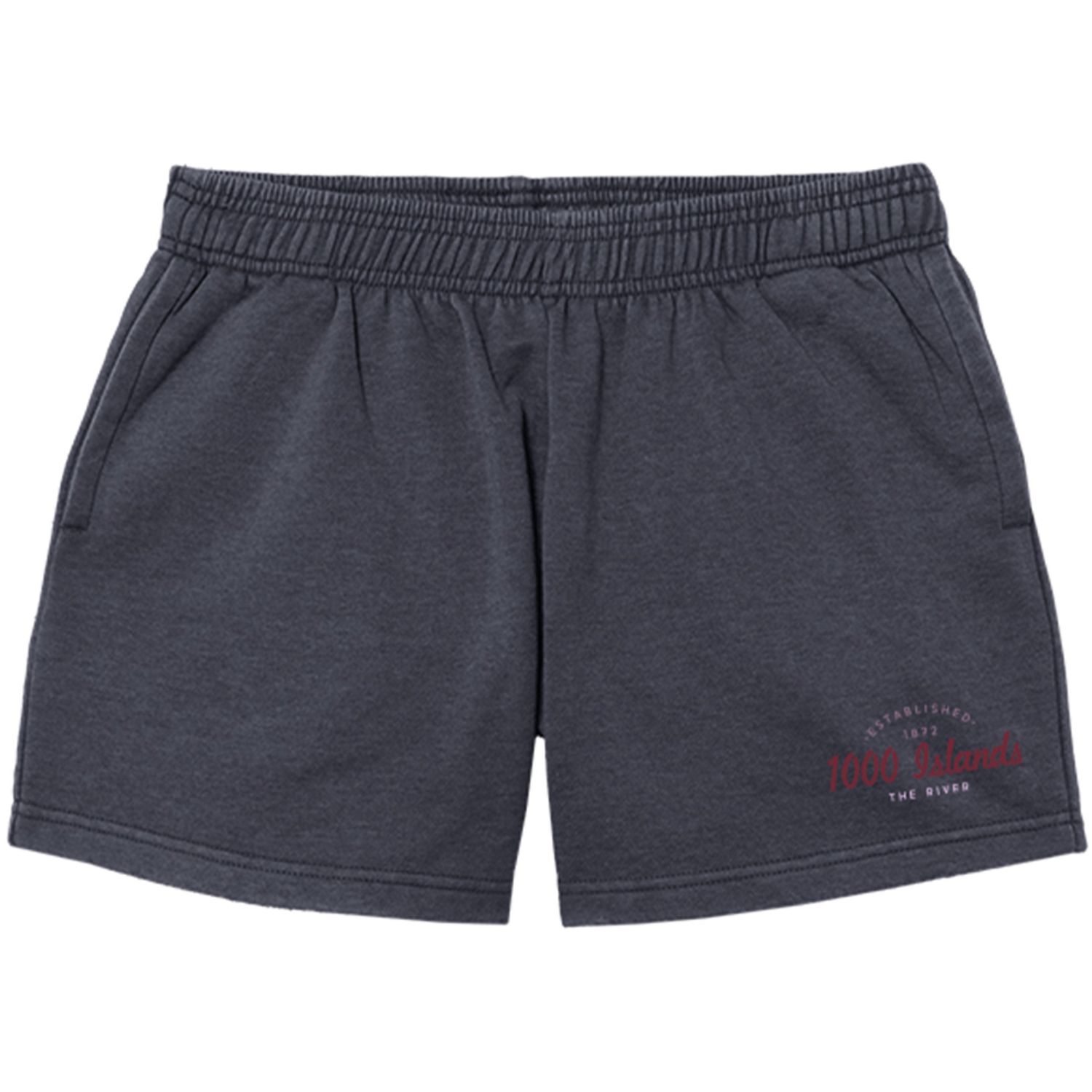 Weathered Flc Shorts, Color: Htr Navy, Size: 2X
