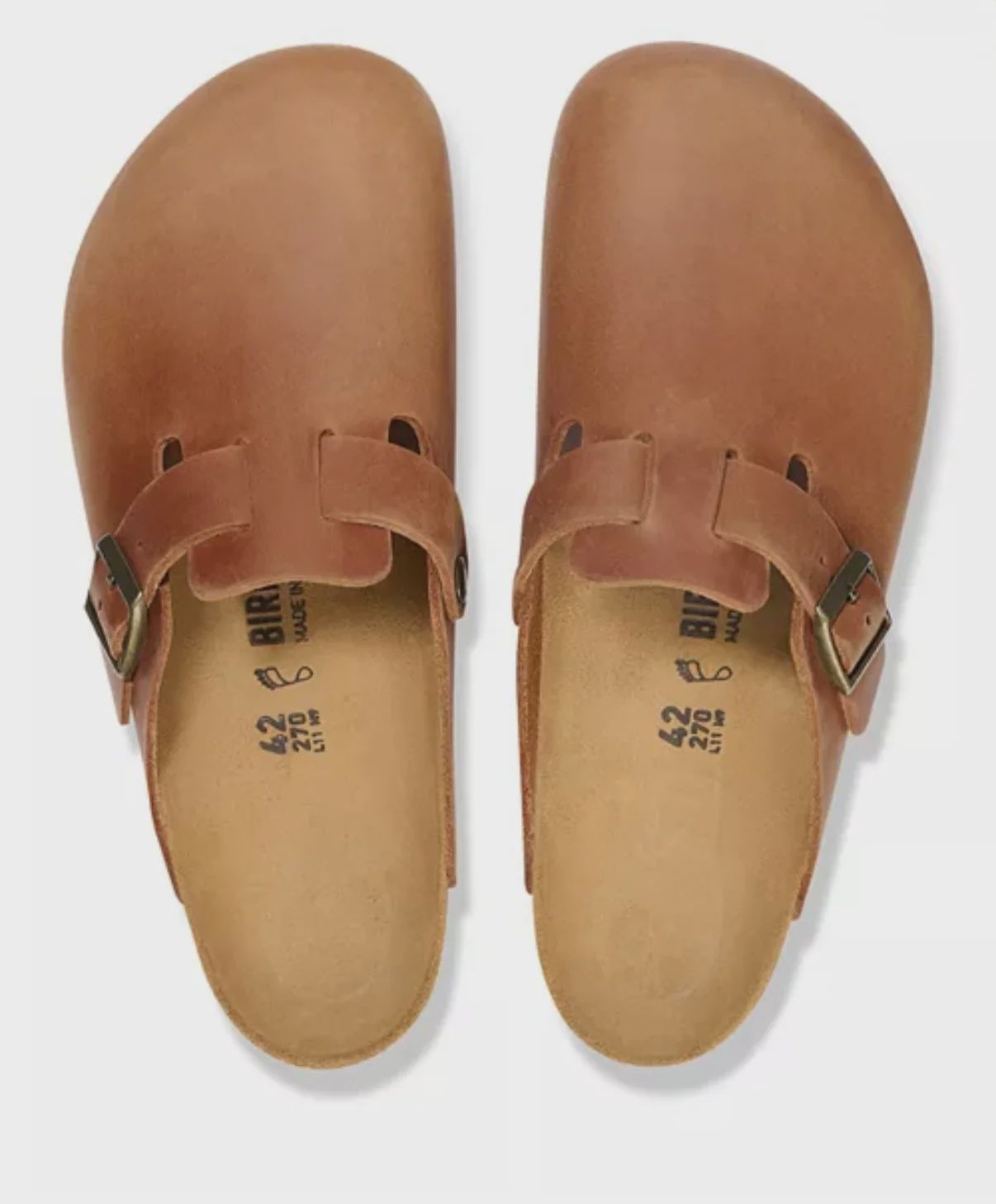Boston Oil Ltr, Color: Cognac, Size: 36N