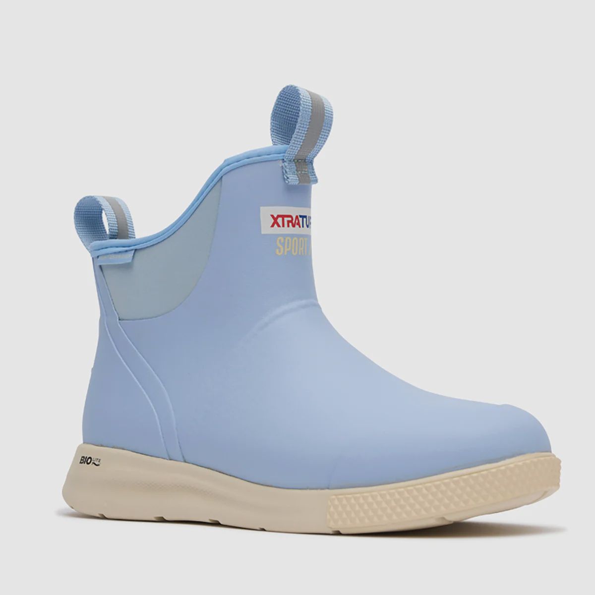 Women's Ankle Deck Boot Sport, Color: Skyway, Size: 6