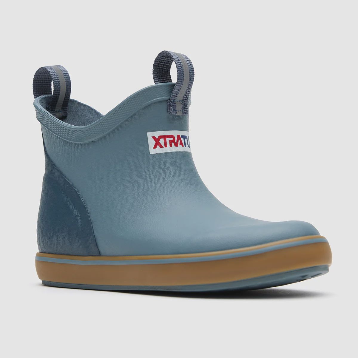 Kids Ankle Deck Boot, Color: Stormy Blue, Size: 7