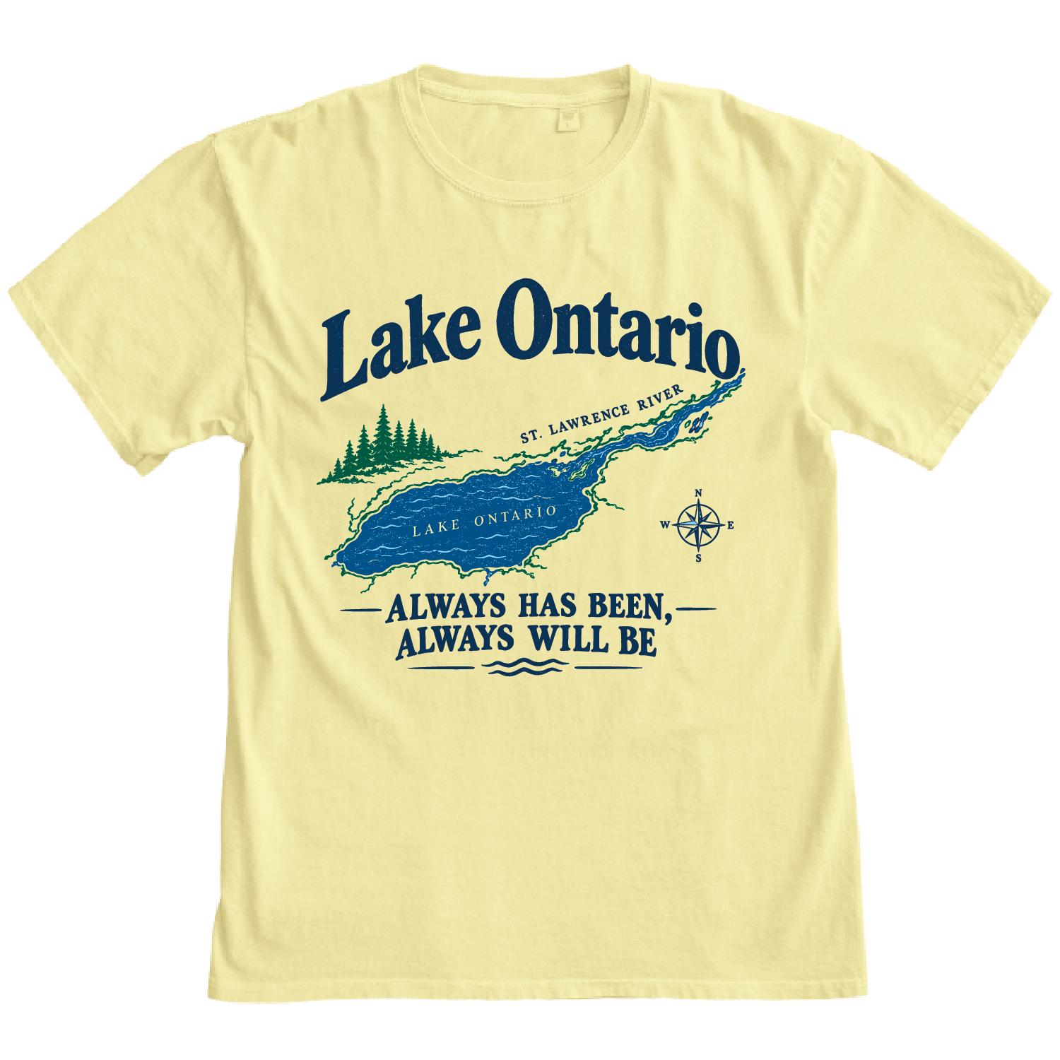Lake Ontario SS, Color: Butter, Size: Small