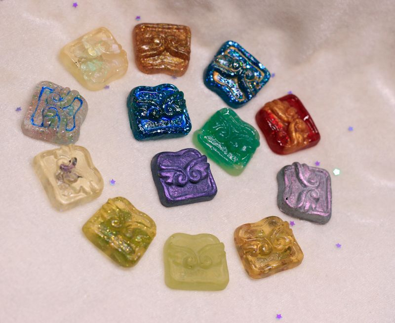 Angel Toast OOAK resin magnets Blind Bag