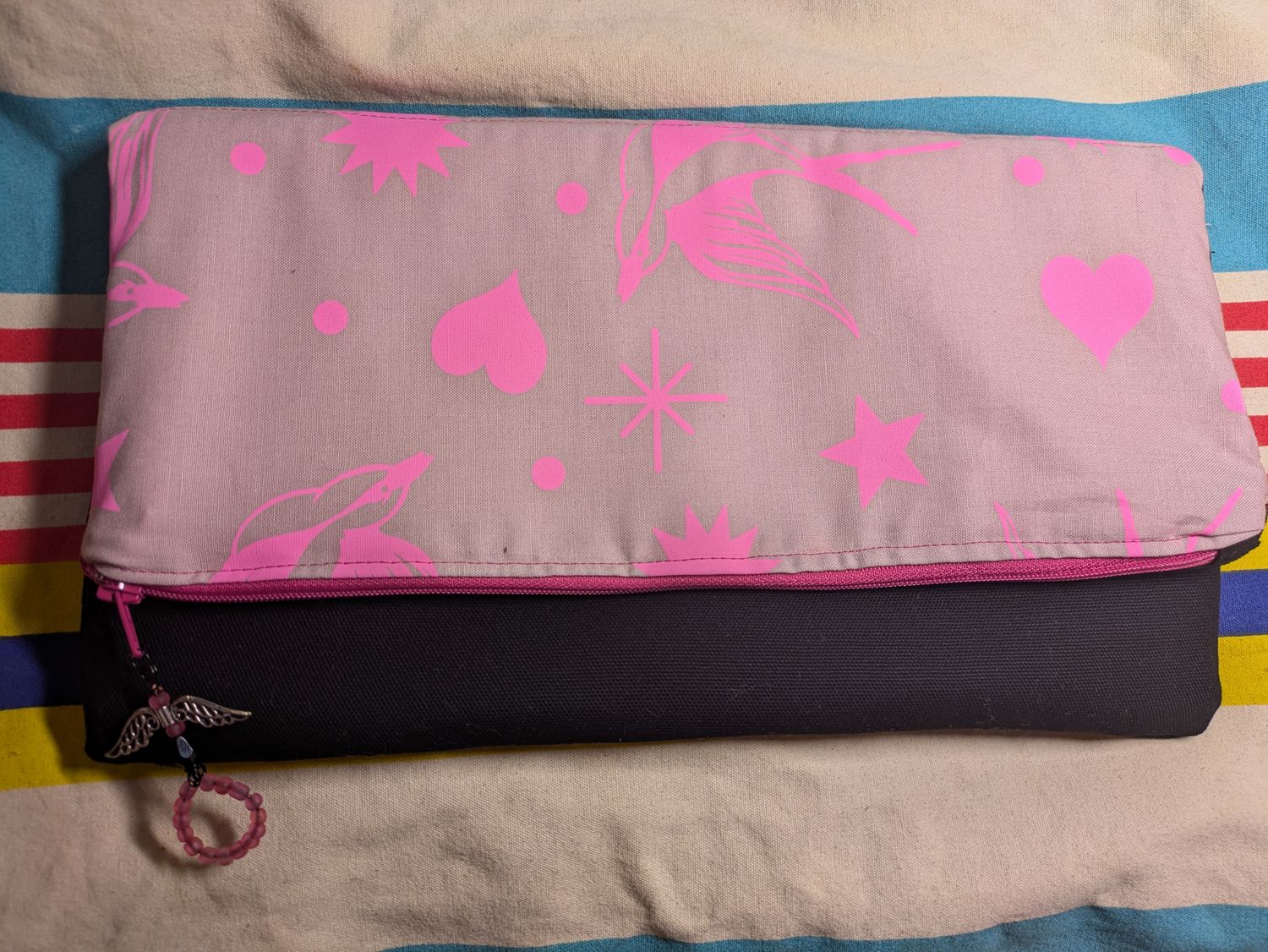 Bag Front when normally folded.