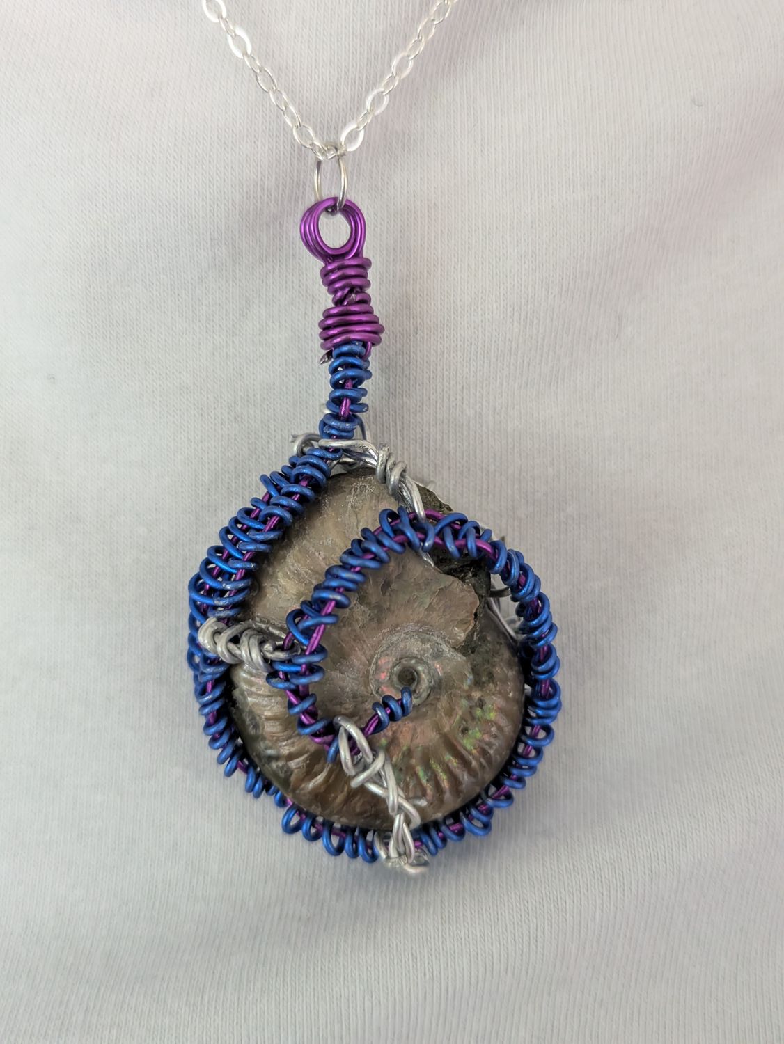 Nautilus Fibonacci Necklace