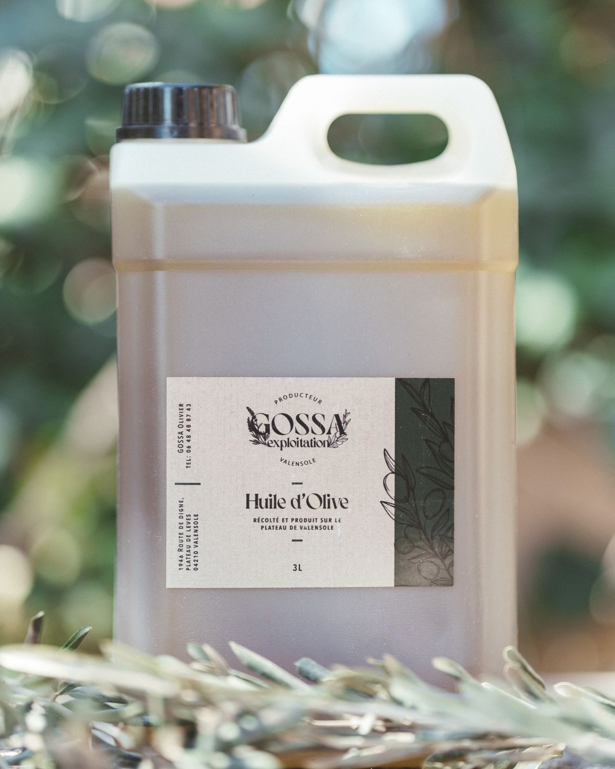 Huile d'olive 3L