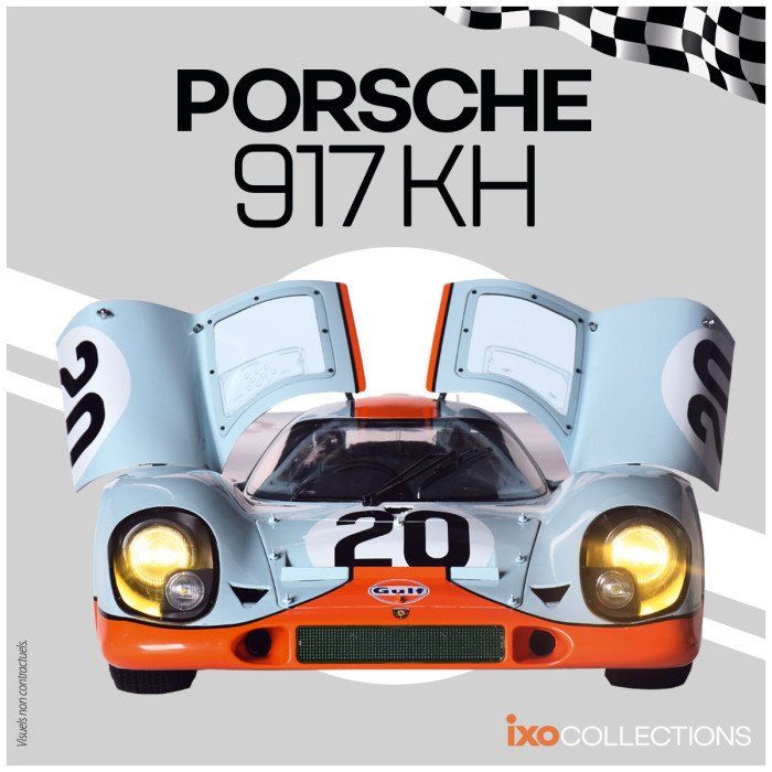 Model 1/8 to build PORSCHE 917 #23 RED -IXO-PORSCHE 917#23