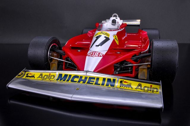 kit  1/12 Ferrari 312 T3 GP Canada 1978 #12 G. Villeneuve Model Factory Hiro K862