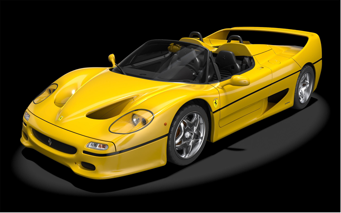 Kit Pocher 1/8 Ferrari F50  Rosso corsa kit TO ASSEMBLE