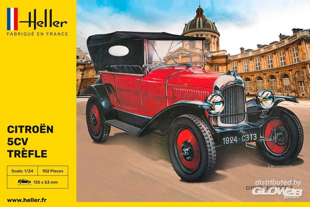 1/24 Maquette CITROEN TREFLE - HELLER 80702 -