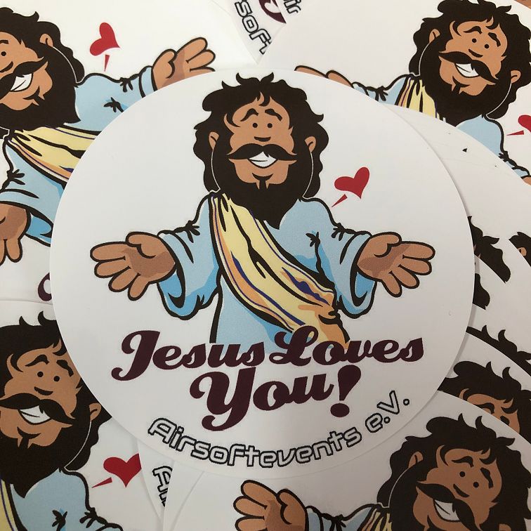 Jesus loves you (rund)