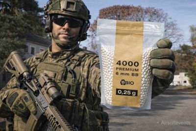 1 Kilo Bio-BBs - 0,25g - 4000 Stück 1 Kilo Bio-BBs - 0,25g - 4000 Stück