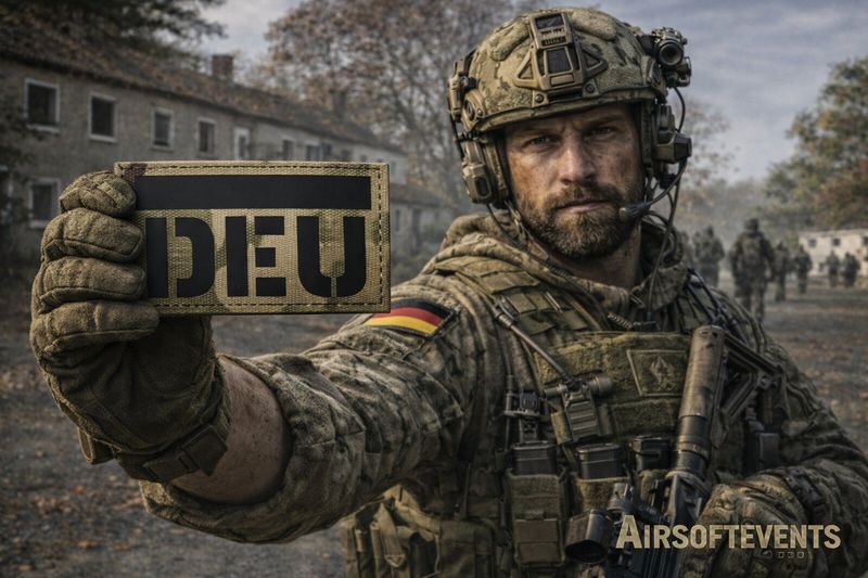 DEU - Patch in Multicam (Lasercut)