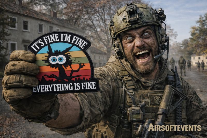 Everything is fine - Patch (leuchtet im Dunkeln)