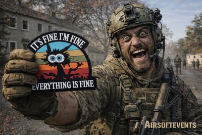 Everything is fine - Patch (leuchtet im Dunkeln)