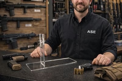 Präsentationsständer für Pistolen & Revolver (Acryl) Präsentationsständer für Pistolen & Revolver (Acryl)