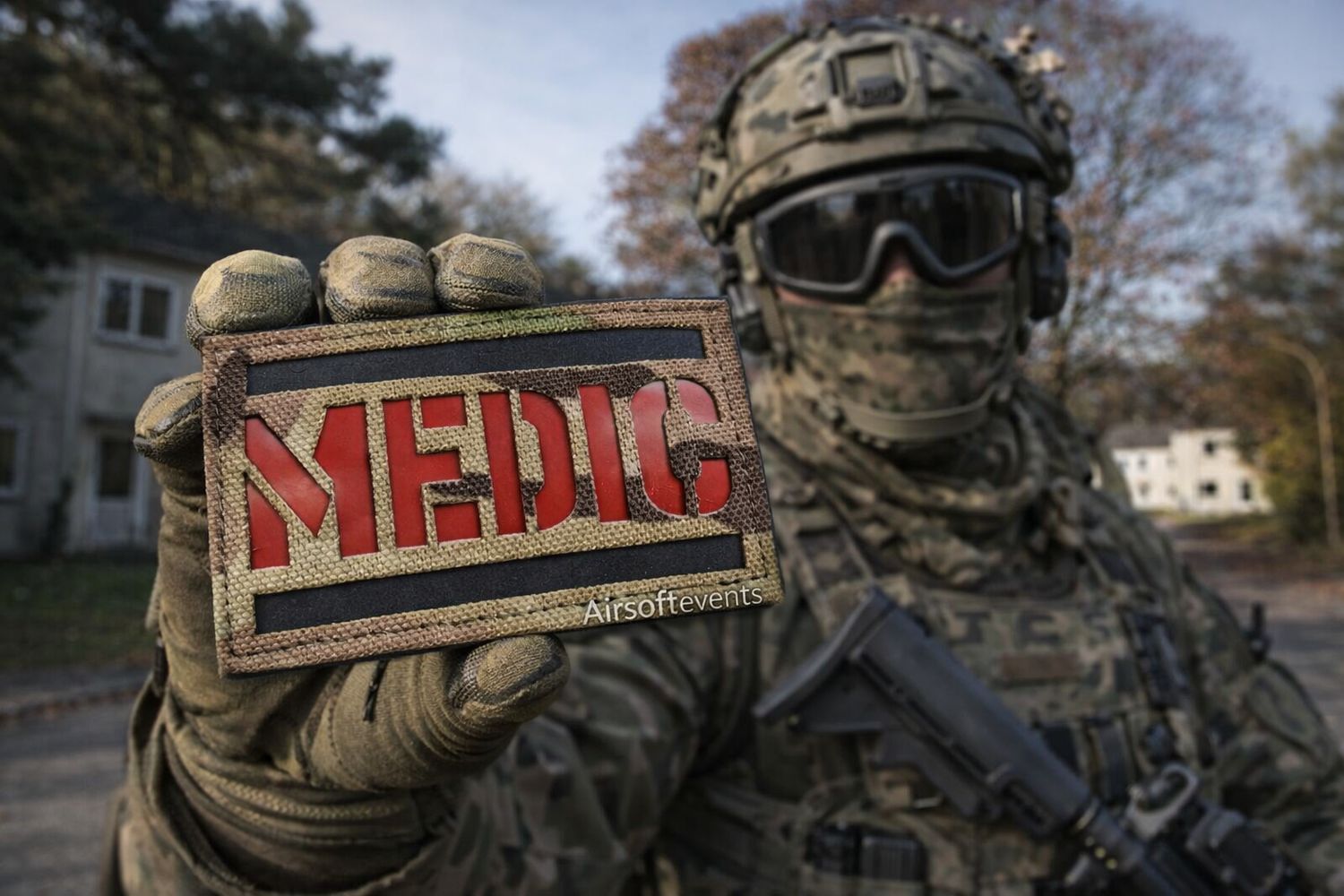 MEDIC - Patch in Multicam (Lasercut)