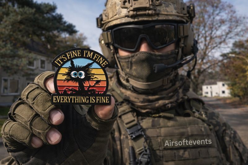 It´s fine, I´m fine - Everything is fine - Pin
