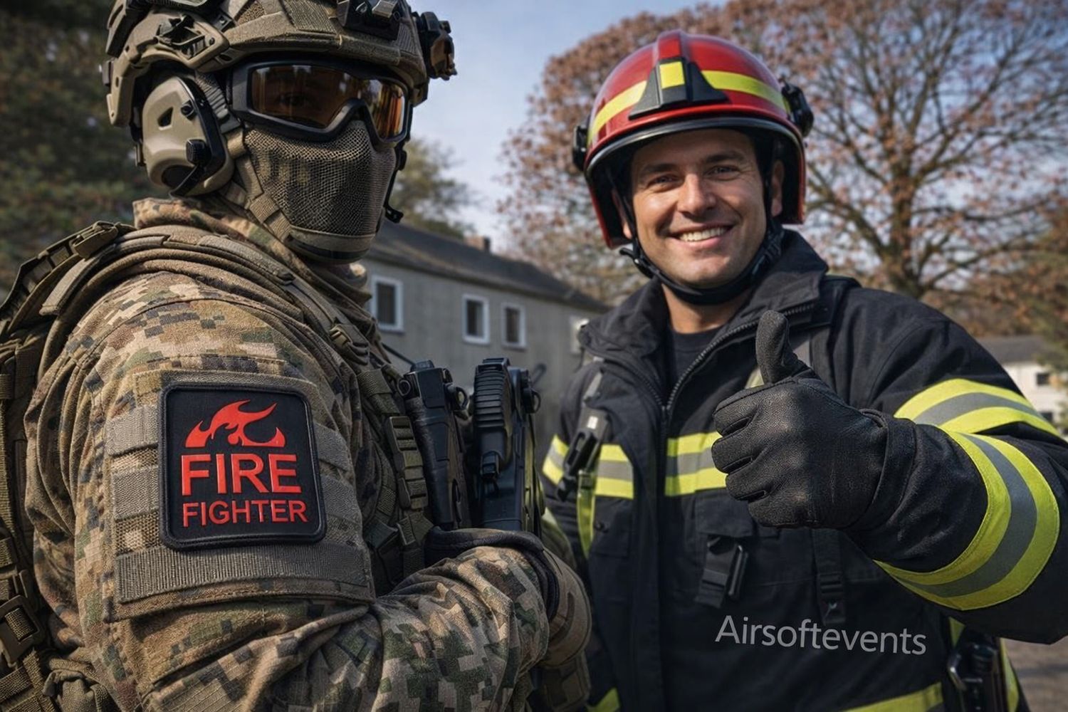 Fire Fighter - Feuerwehr-Patch