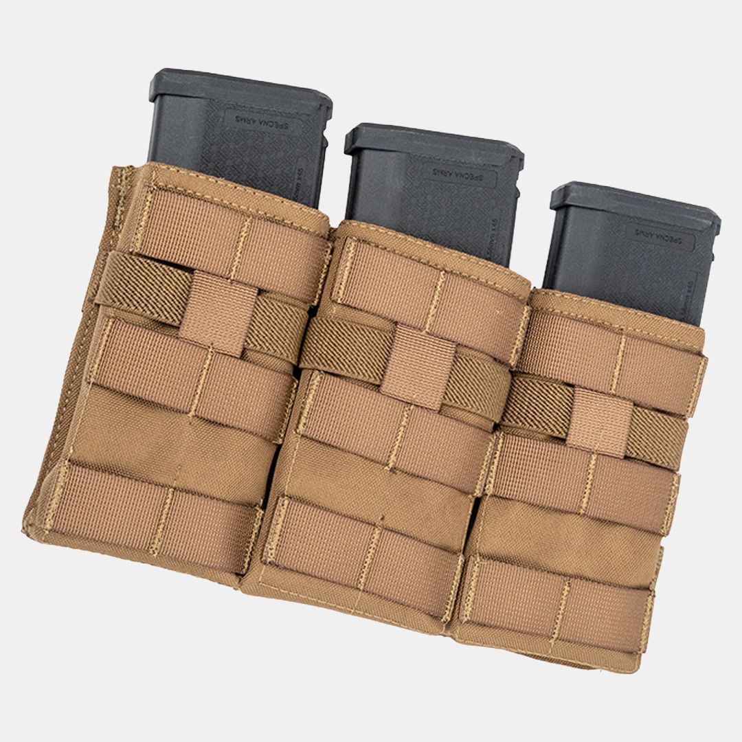 Triple M4 Mag Pouch – flexibel & einsatzbereit - Coyote