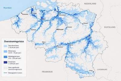 Risicogebieden wateroverlast