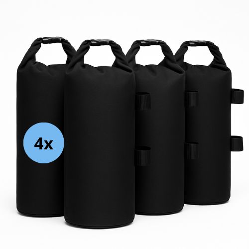Gewichtzandzakken 4 stuks - Maat M - Draaggewicht 7,5 kg