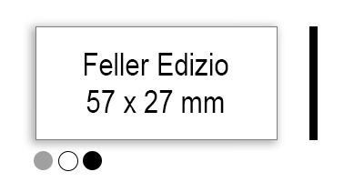 Feller Edizio Sonnerieschild