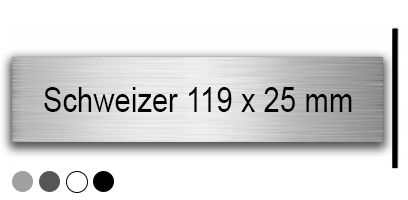 Schweizer Briefkastenschild