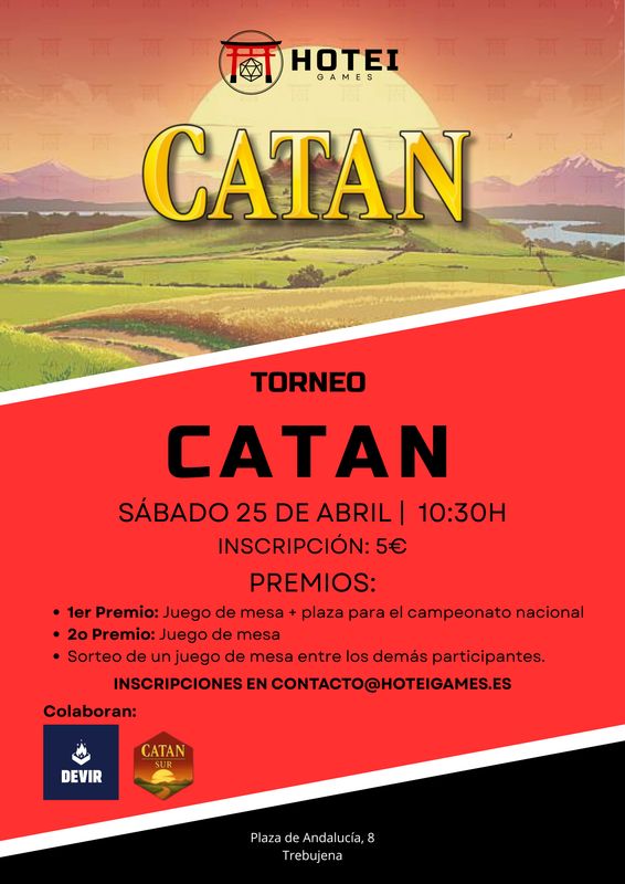 PARTICIPACIÓN TORNEO DE CATAN