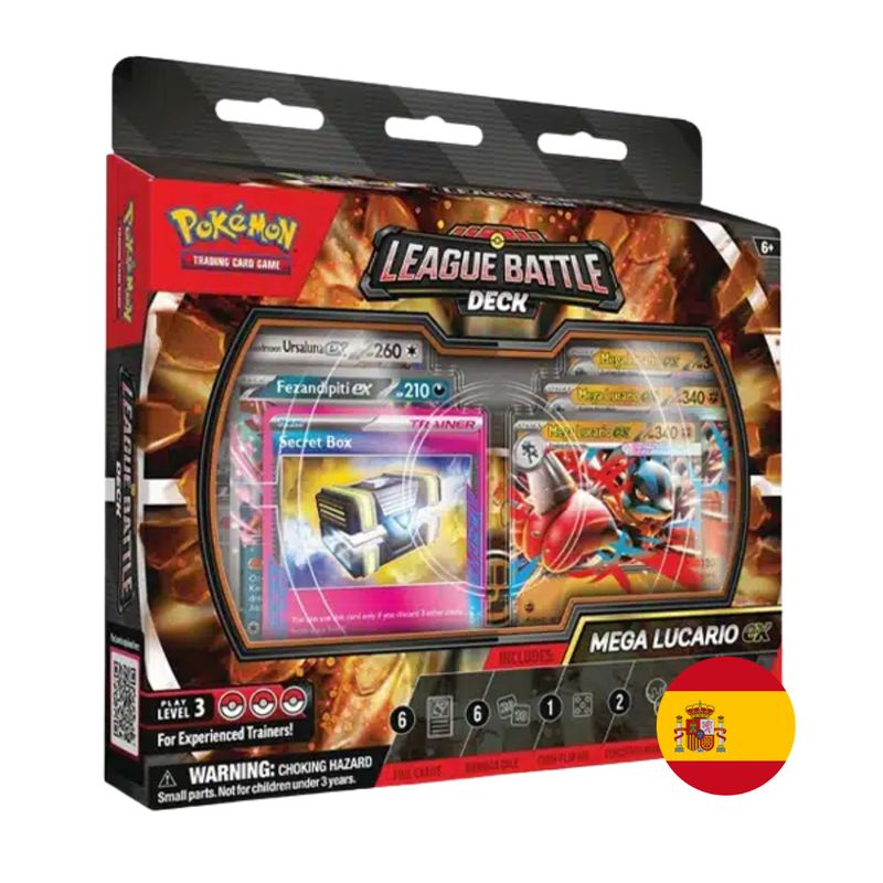 Baraja de Combate de Liga | Mega Lucario EX - ESP