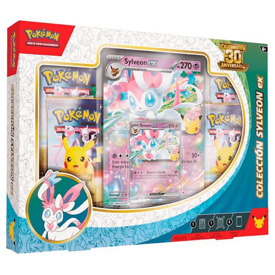 Colección Sylveon Ex - Celebración 30 Aniversario - Pokémon