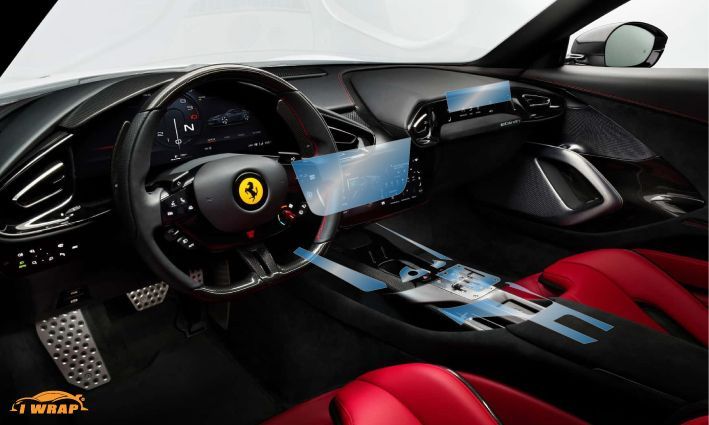 Ferrari 12 Cilindri (display + interior)