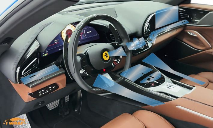 Ferrari Purosangue (display + interior)