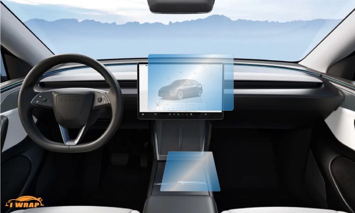Tesla Model Y (display + interior)
