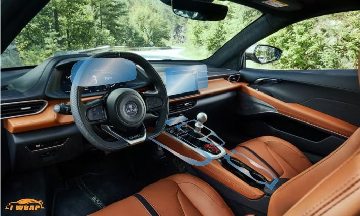 Lotus Emira (display + interior)