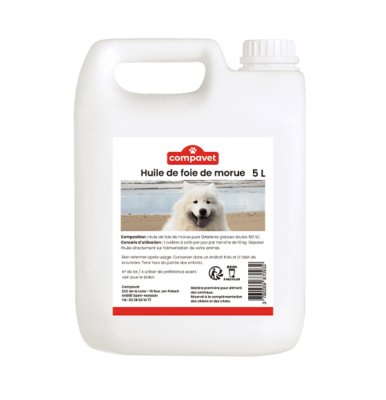 Huile de foie de morue - Bidon 5 L