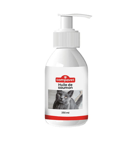 Huile de saumon - Flacon 250 ml